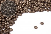 40 Stk. antik-bronzefarbene Perlen Spacer 5mm-20
