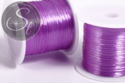 12m lila elastischer Nylonfaden 0,8mm-20