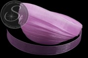 5m lila Organzaband 15mm-20